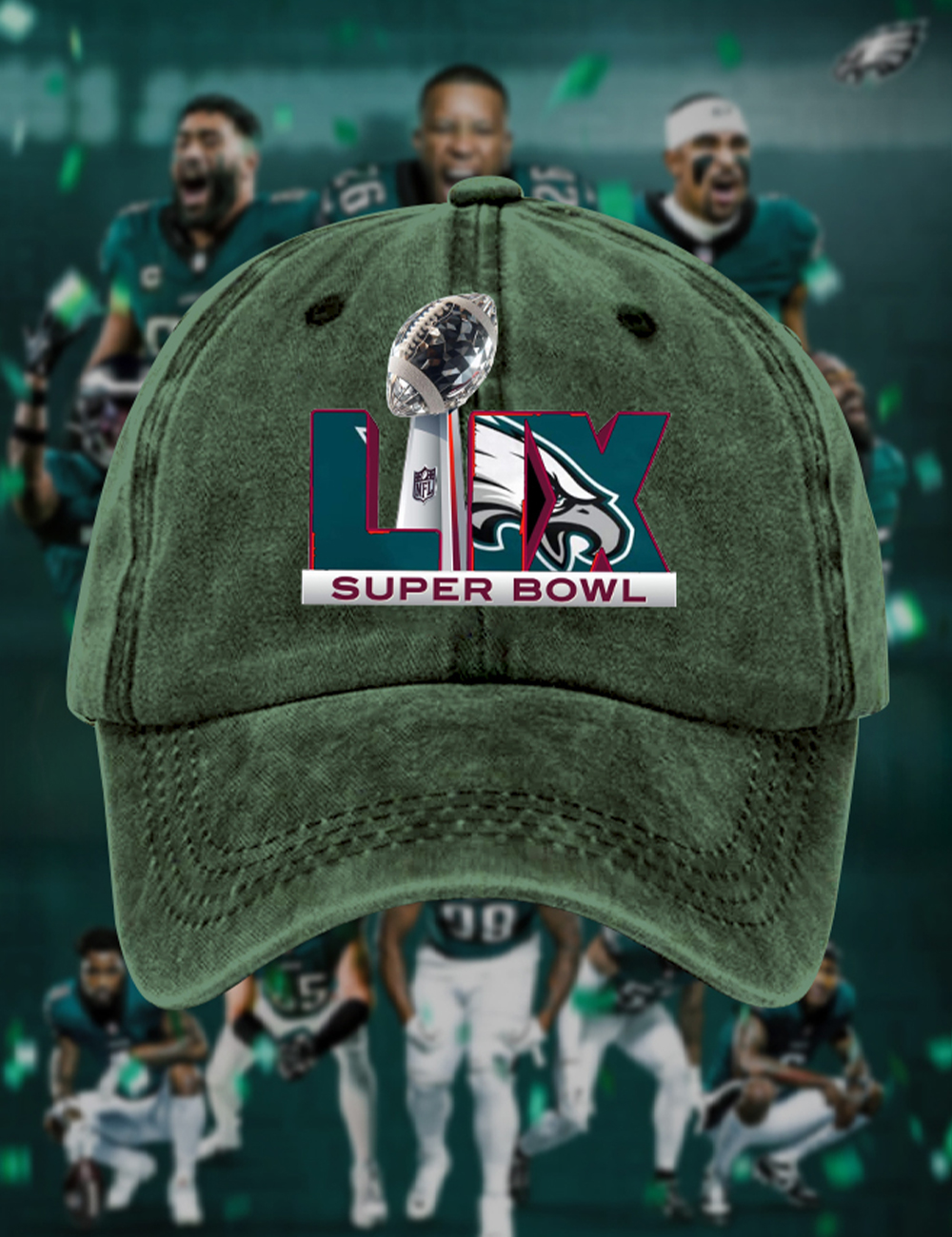 Eagles Fan Super Bowl 2025 Champion Hat