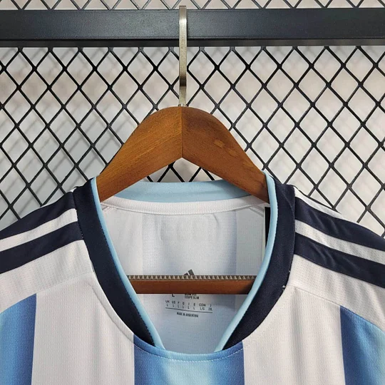 2026 Long Sleeve Argentina National Team Home Replica Jersey