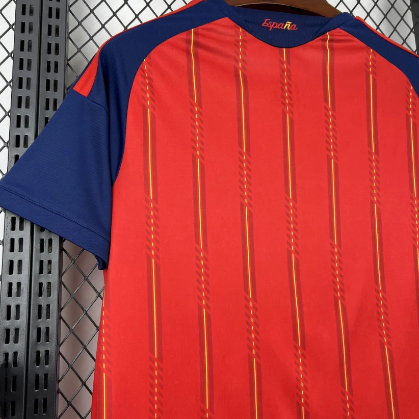 2026 Spain National Team Home Soccer Jersey
