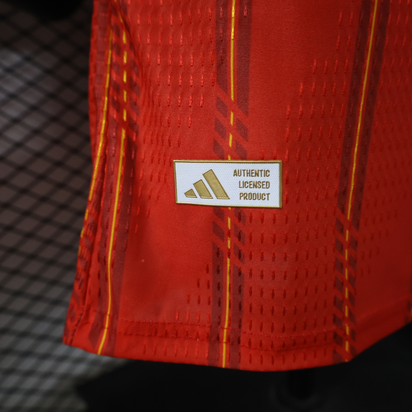 2026 Player Version Spain National Team Two-Star Home Soccer Jersey