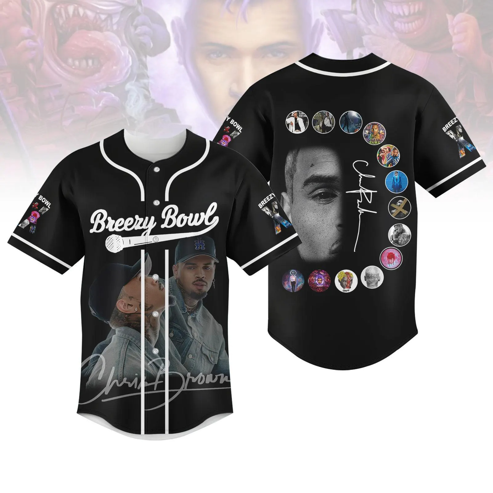 Chris Brown Breezy Bowl XX Tour Shirt