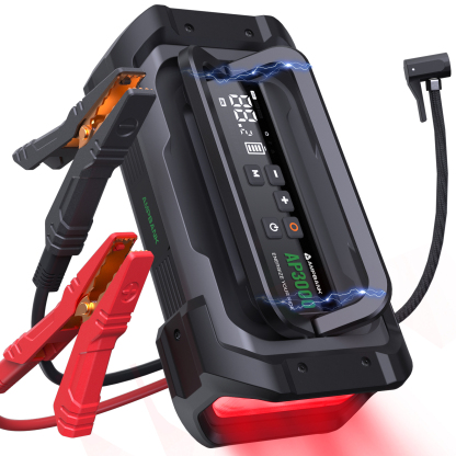 Jump Starter with Air Compressor AMPBANK 3000A 