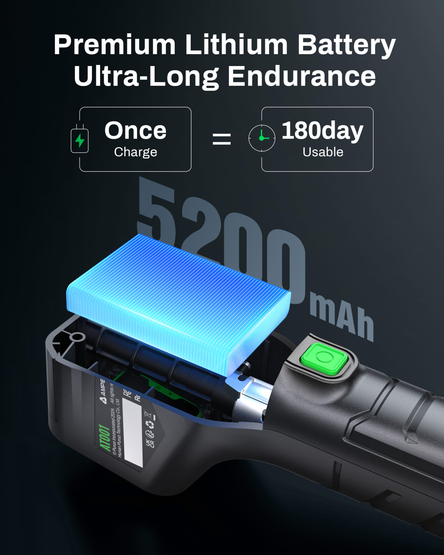 Tire Inflator Portable AMPBANK AT001