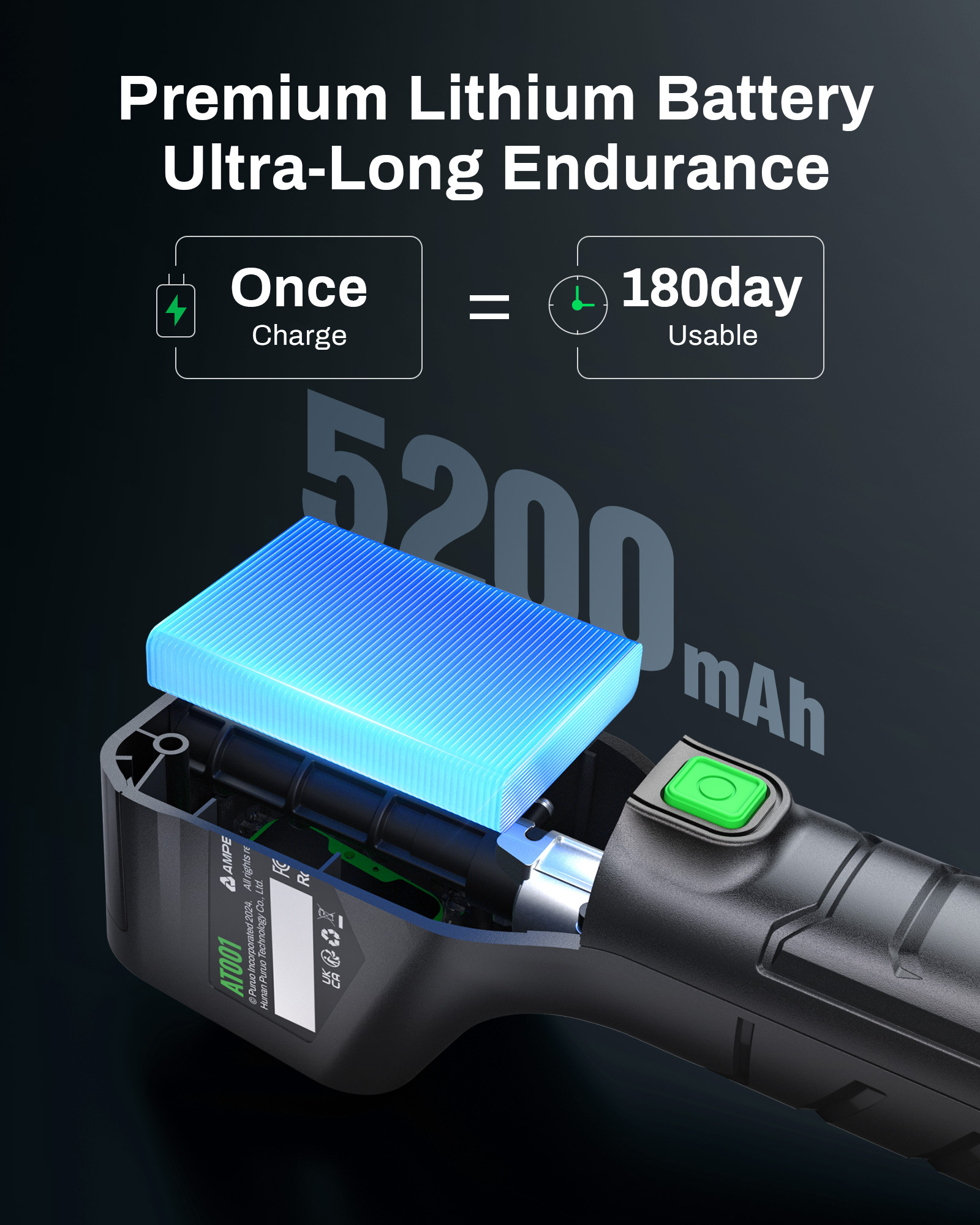 Tire Inflator Portable AMPBANK AT001