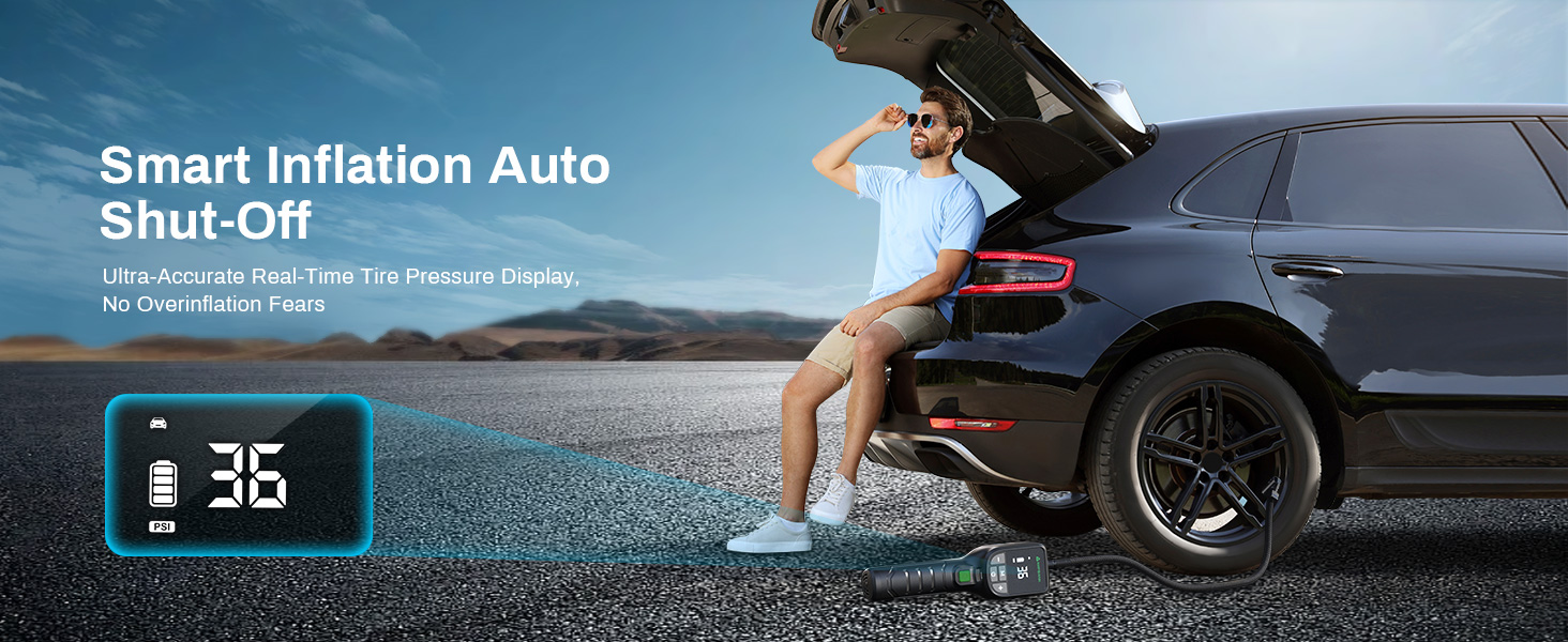 Tire Inflator Portable AMPBANK AT001