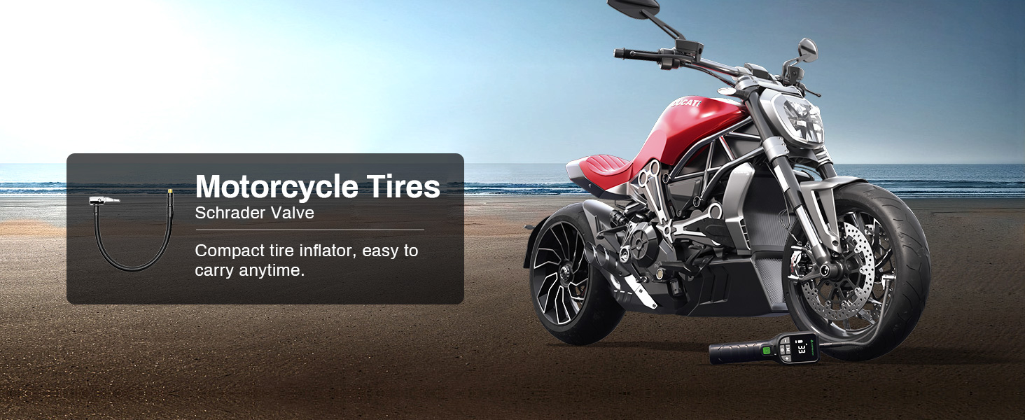 Tire Inflator Portable AMPBANK AT001