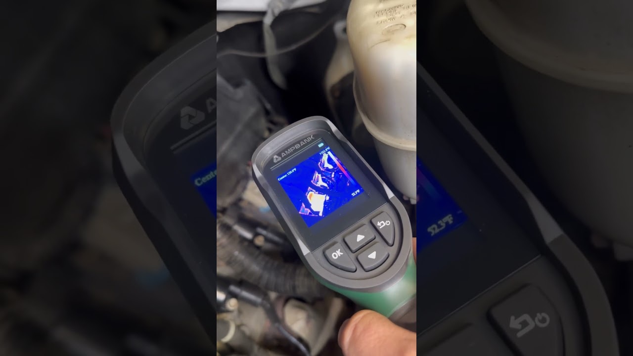 H128 Handheld Thermal Camera, 240 x 240 TISR Resolution, 24h Battery Life Thermal Imaging Camera, 25 Hz Infrared Camera with Temperature Alarm, -4℉~ 842℉ Temp Range, IP65 Protection Level