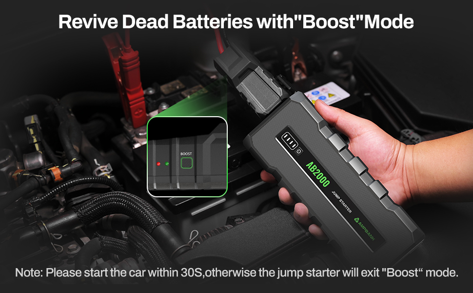 AMPBANK 2000A Battery Jumper Starter