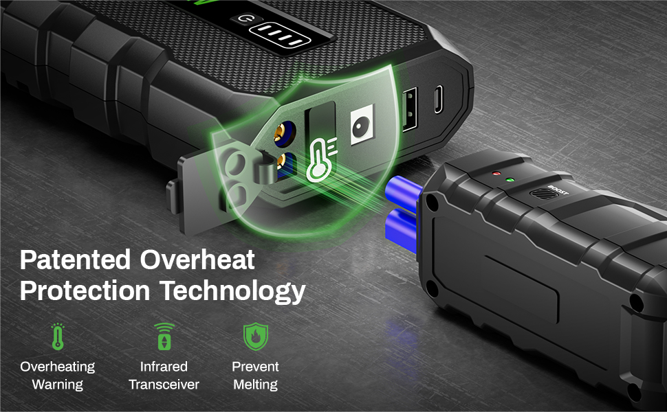 AMPBANK 2000A Battery Jumper Starter