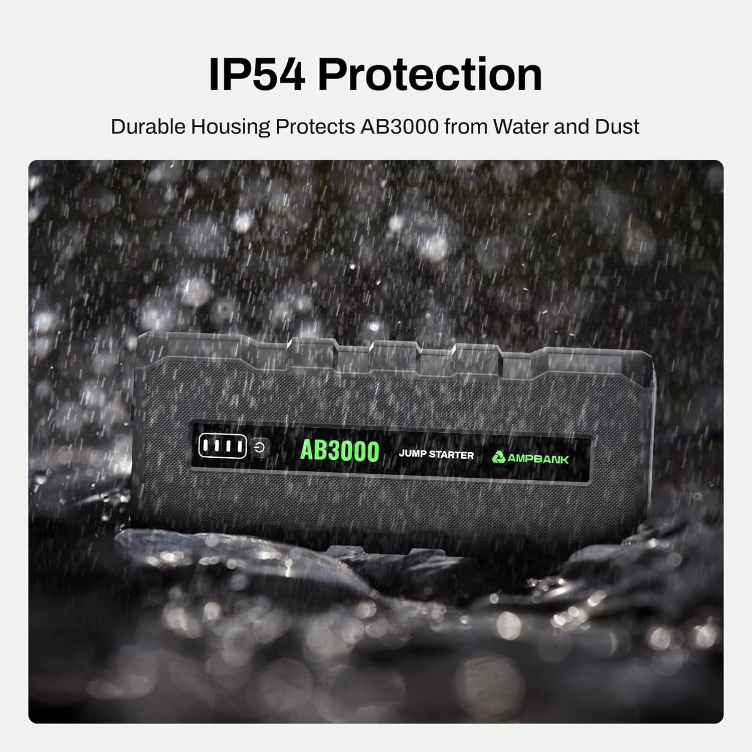 Battery Jump Starter 3000A AMPBANK