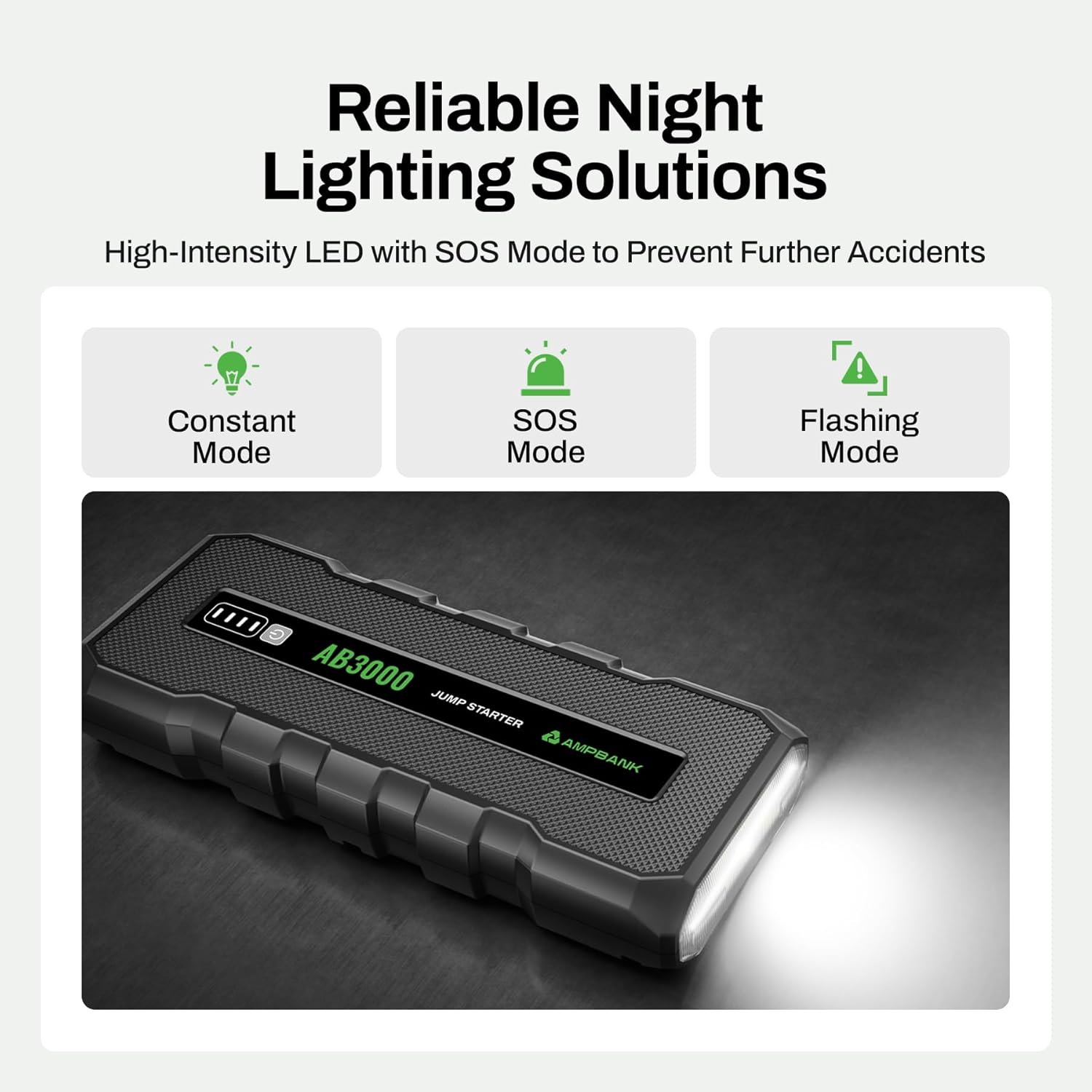 Battery Jump Starter 3000A AMPBANK