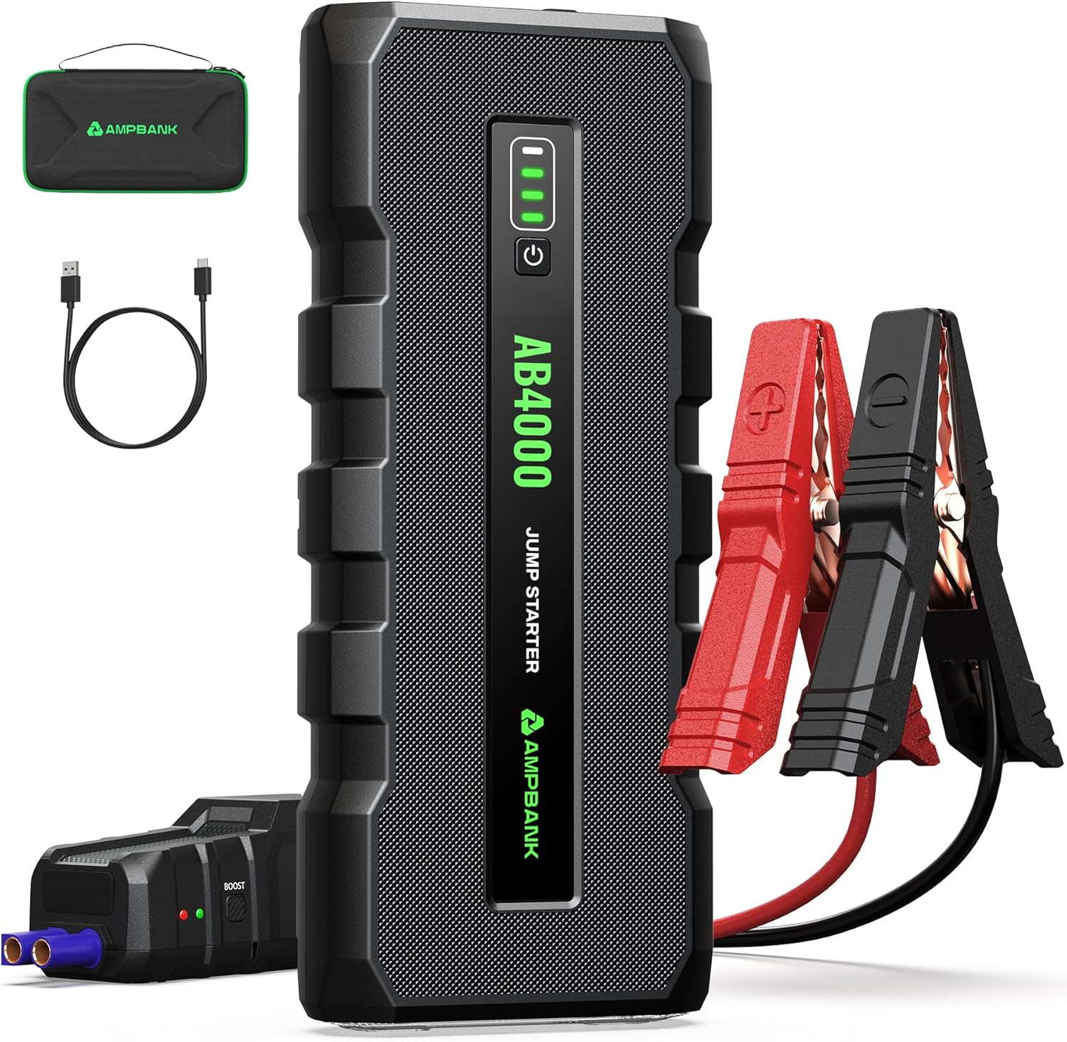 BUTURE Portable Car Jump Starter With Air Compressor, 150PSI