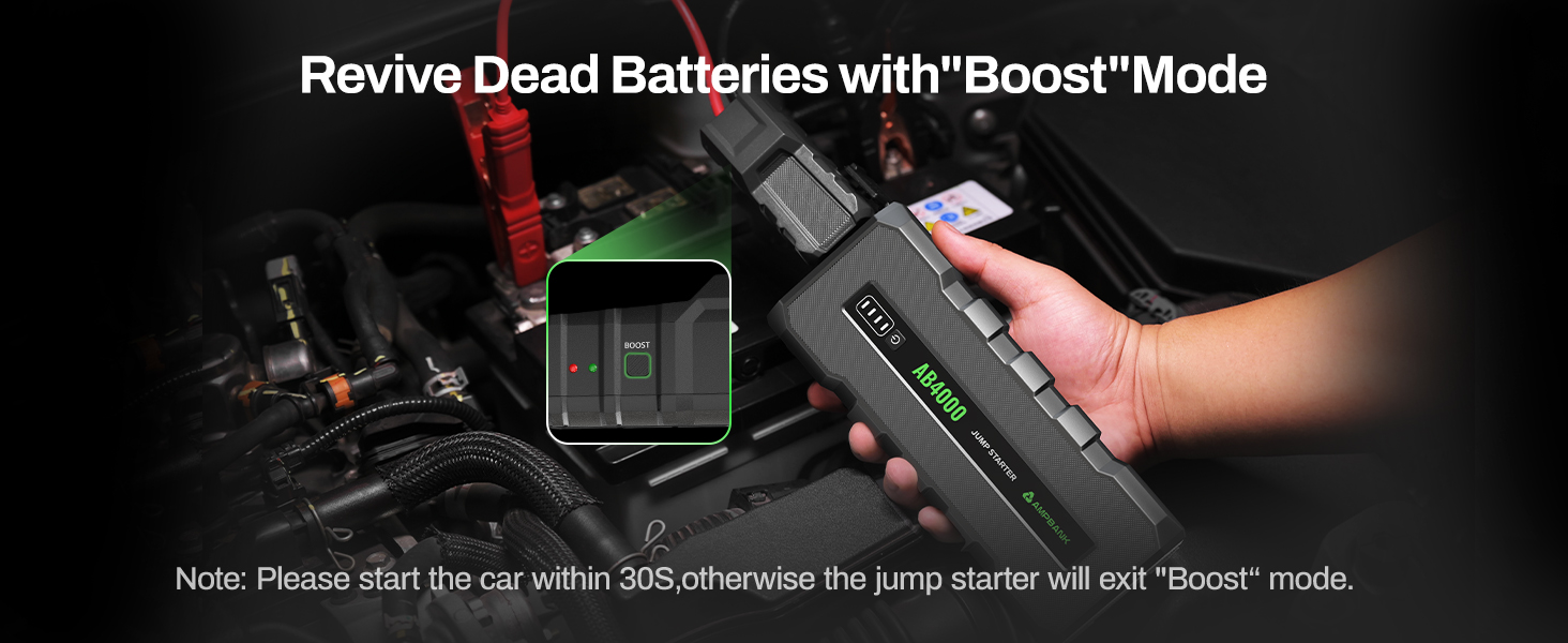 AMPBANK 4000A Battery Jumper Starter