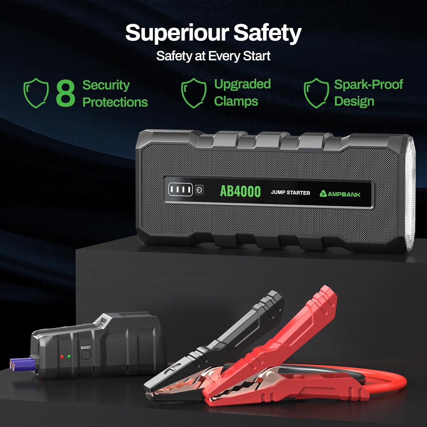 AMPBANK 4000A Battery Jumper Starter