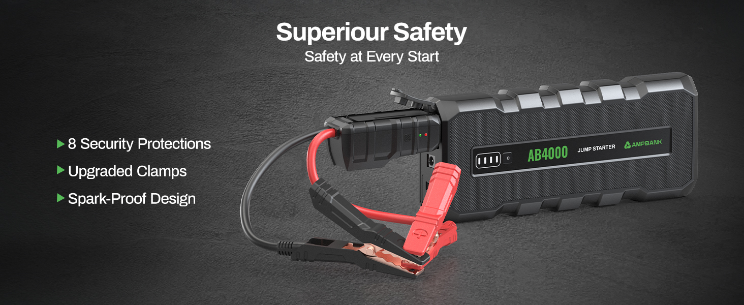AMPBANK 4000A Battery Jumper Starter