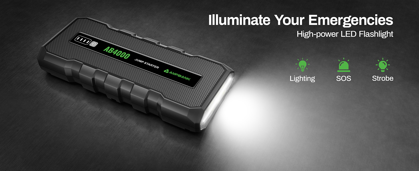 AMPBANK 4000A Battery Jumper Starter