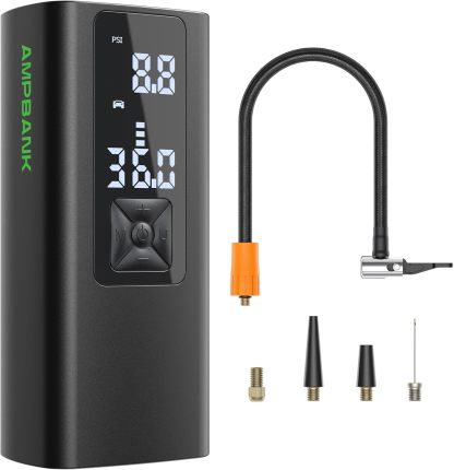 AMPBANK AT003 Tire Inflator Portable Air Compressor