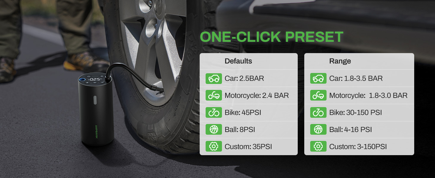 AMPBANK AT004 tire inflator