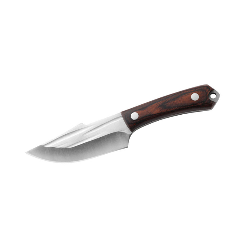 Hand forged steel knife