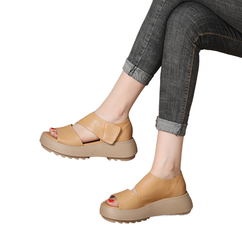 Vintage Roman Velcro Sandals
