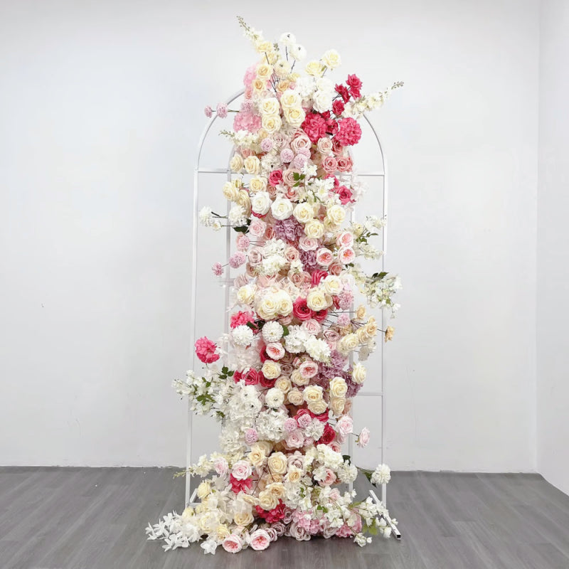 Champagne Artificial Hanging Flower Event Decor