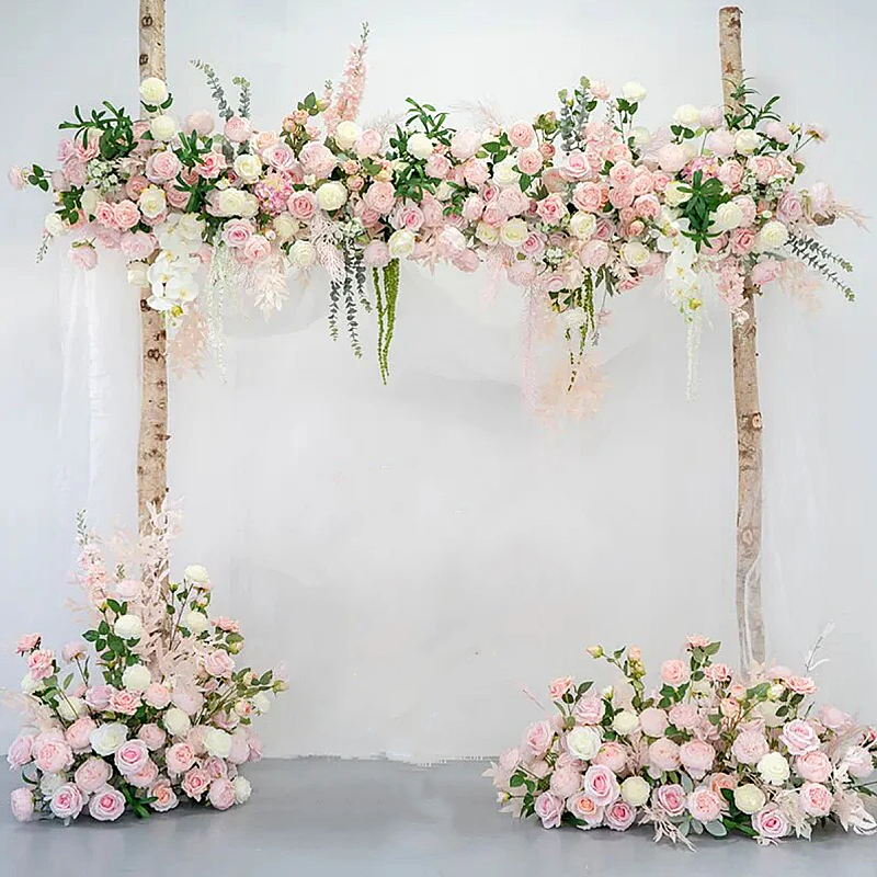 5PK Pre-Package Wedding Flower Package With Arch And Altar Decor