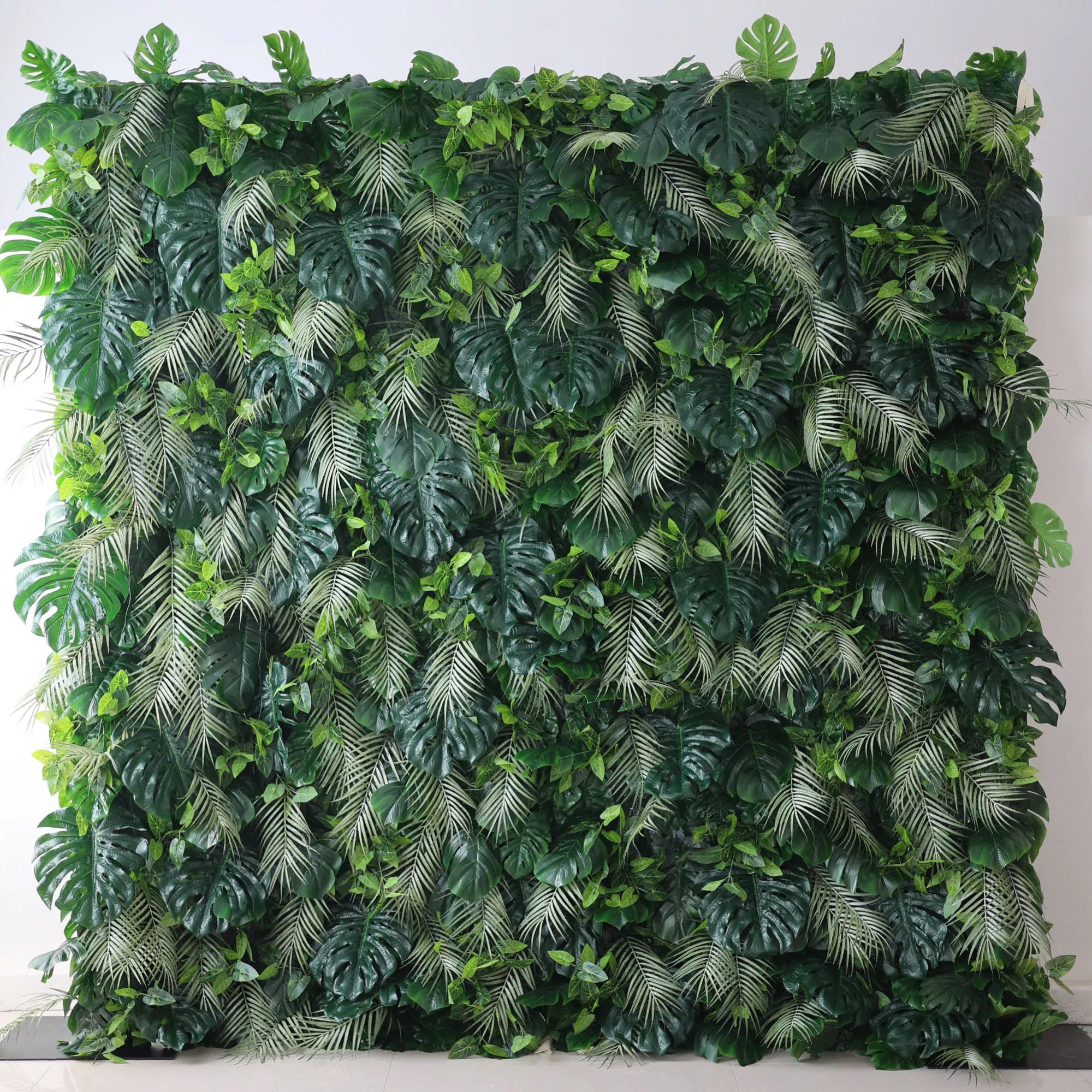 Tropical Eden – An Exquisite Artificial Fabric Green Wall-VF-213