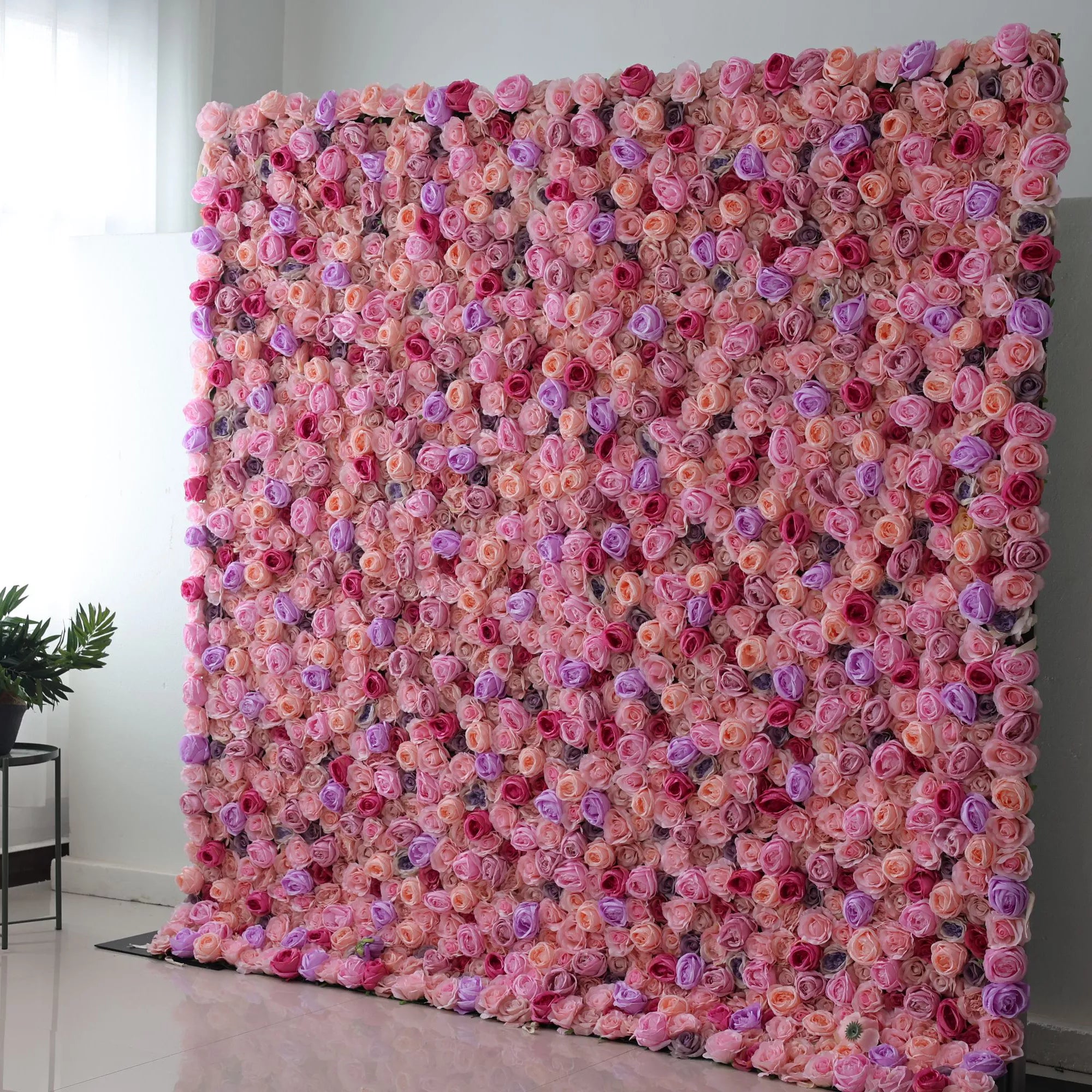 Serene Blossom Retreat: Embracing Tranquility with Valar Flowers – Pink Panorama for Events & SPA Sanctuaries-VF-226