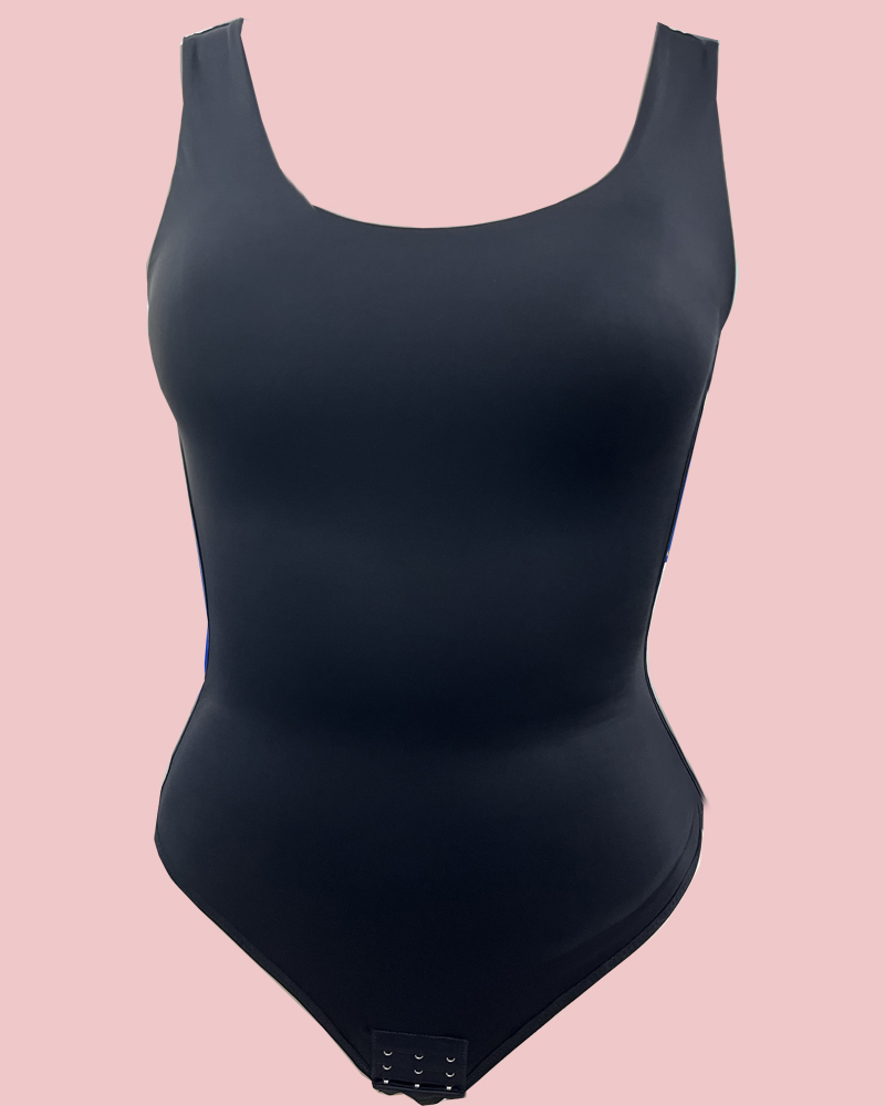 Women's Sexy Back Lace-up SeamlessTummy Control Bodysuit