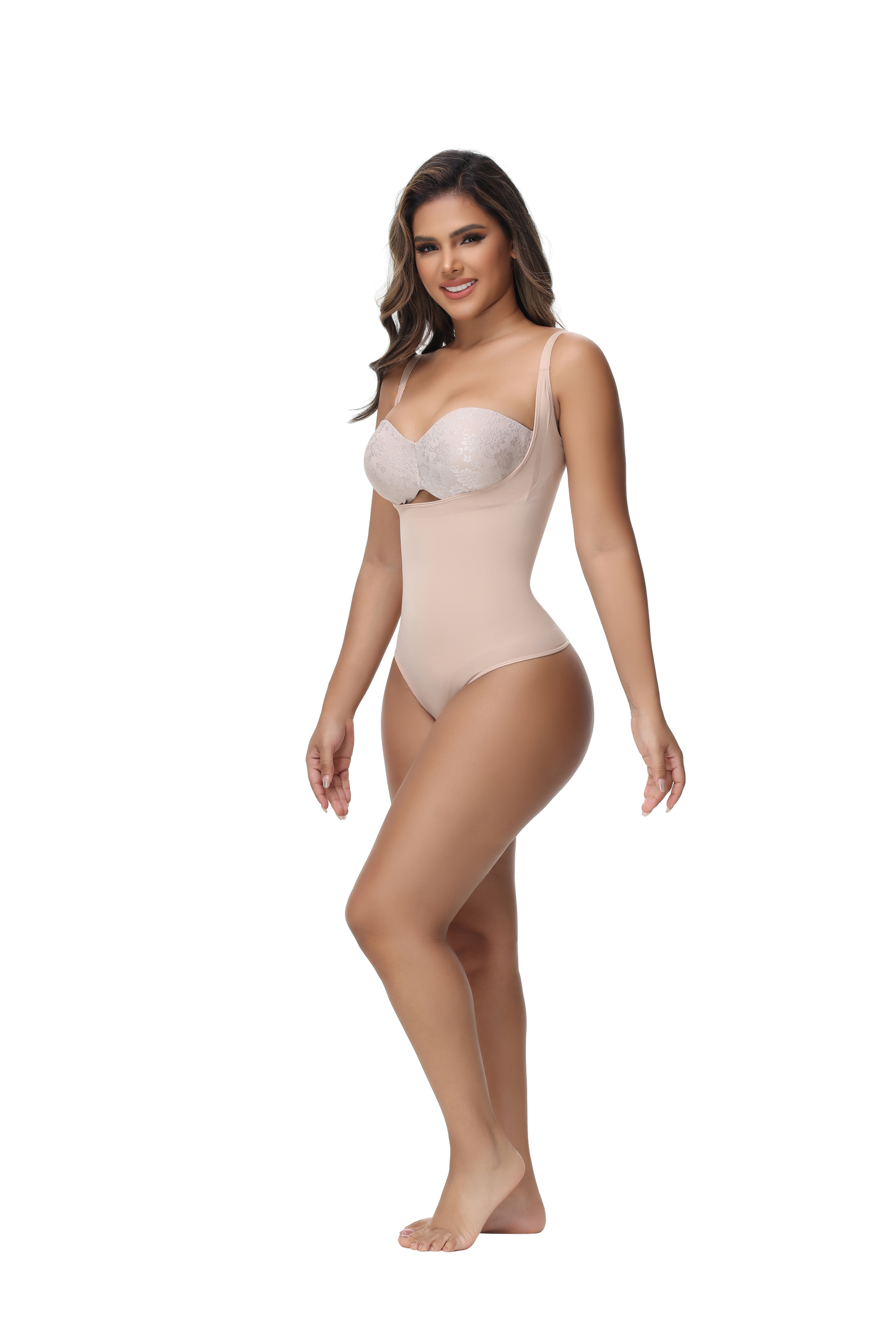 Seamless Body Shaper Thong Underwear High Waisted Girdle Butt Lifter Panty