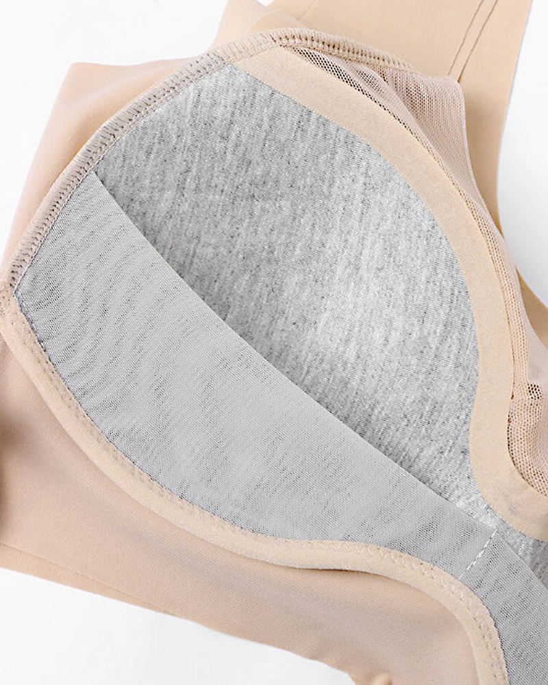 Seamless wire-free push-up underwear