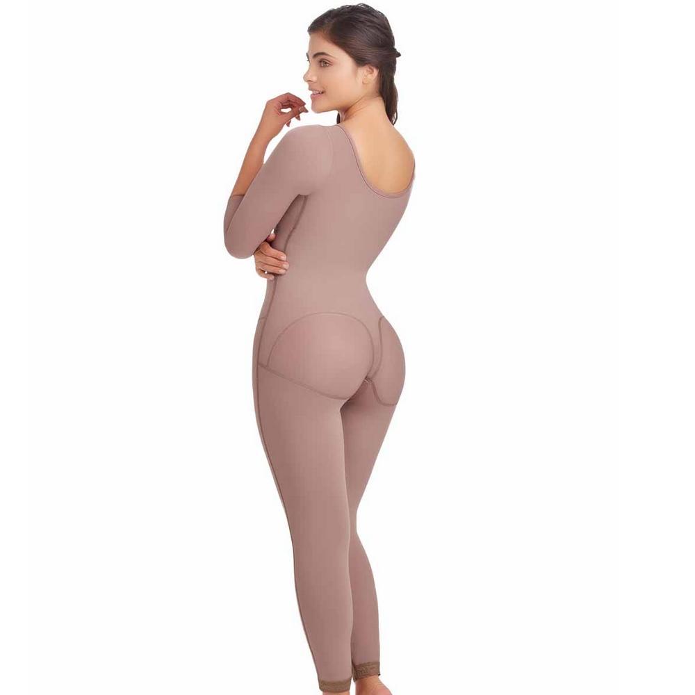 Faja Colombiana Post surgical girdle with side zipper Body-Suit