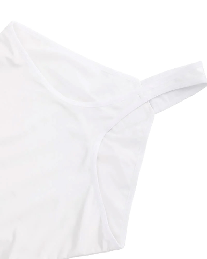 Triangle Bodysuit With Bra（Pre-Sale)