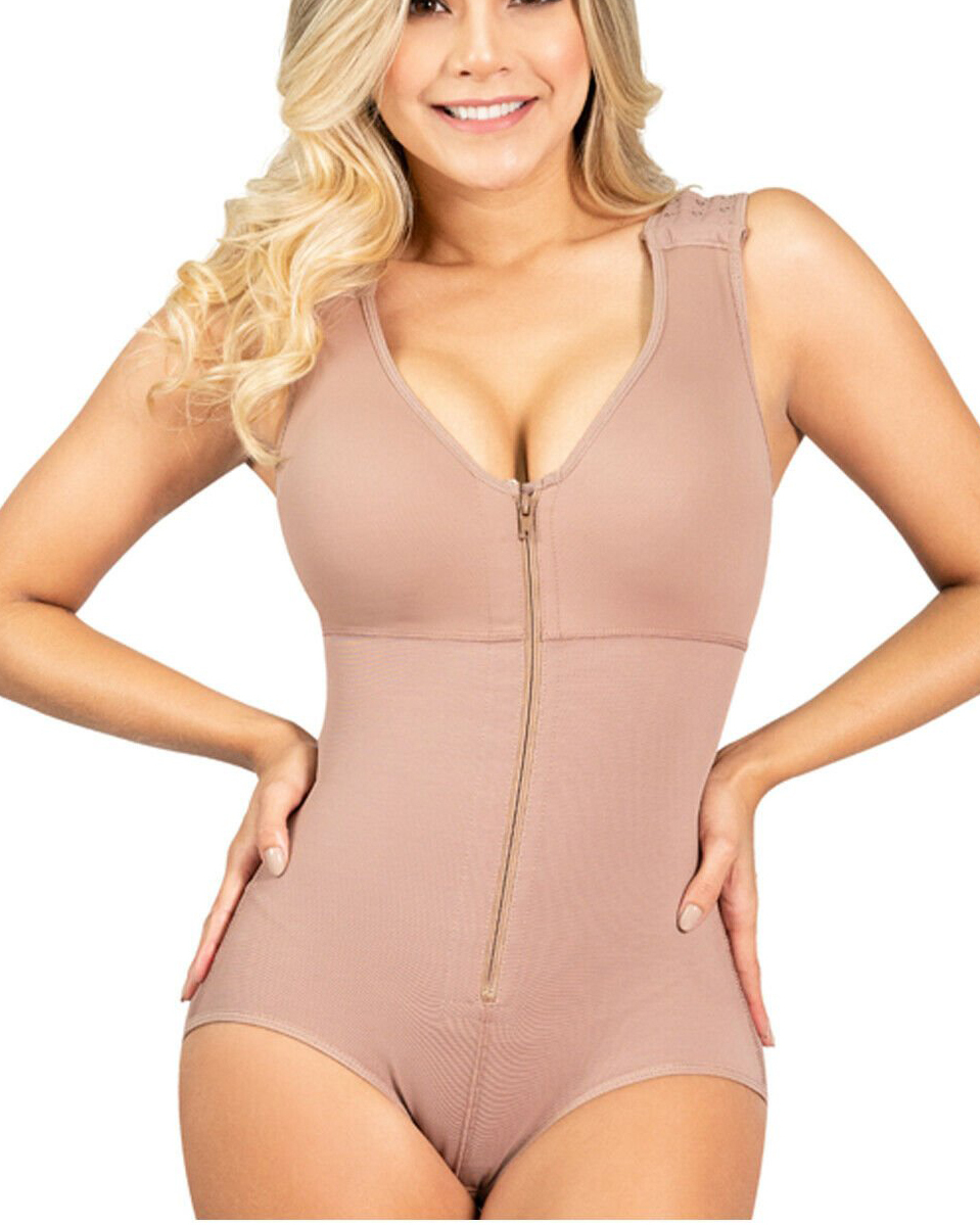 Woman PostpartumTummy Control Shaper With Zipper
