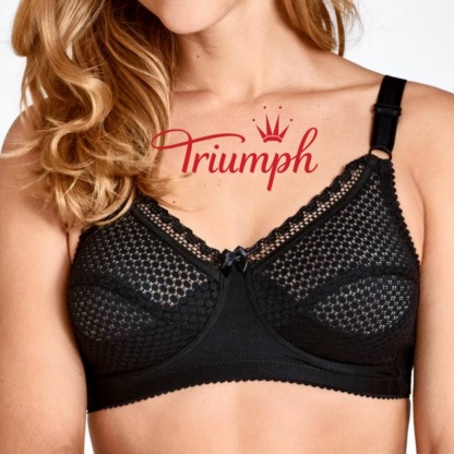 Triumph -💥【Kupte 1 a získáte 2 zdarma】Velká bavlněná puntíková podprsenka
