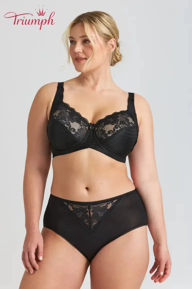 Triumph - Sada 3 kusů😍2026 Nová, nejprodávanější bavlněná podprsenka