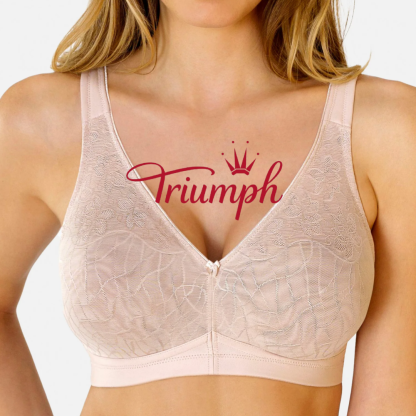 Triumph🍑【3 položky】Pohodlná podprsenka z čisté bavlny pro větší velikosti - vynikající opora