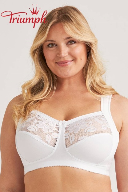 Triumph® 😊 4dílná klasická krajková podprsenka – navržena speciálně pro plnější postavy.