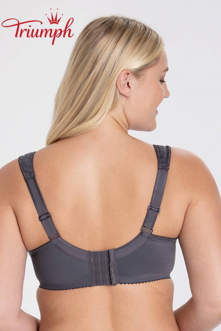 Triumph® 4dílná sada 😘 Sexy krajková bavlněná podprsenka, měkká a pohodlná na kůži