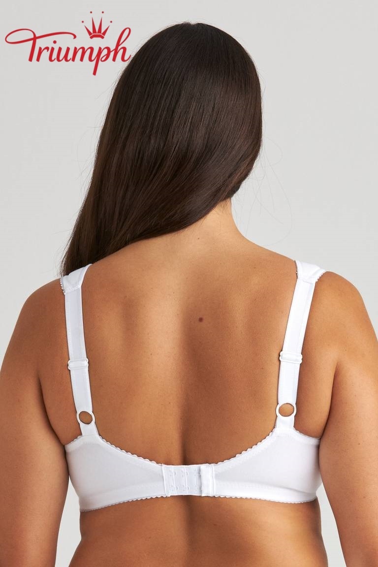 Triumph® 😊 4dílná sada: Sexy a pohodlná klasická krajková podprsenka, vhodná pro ženy s větším poprsím.