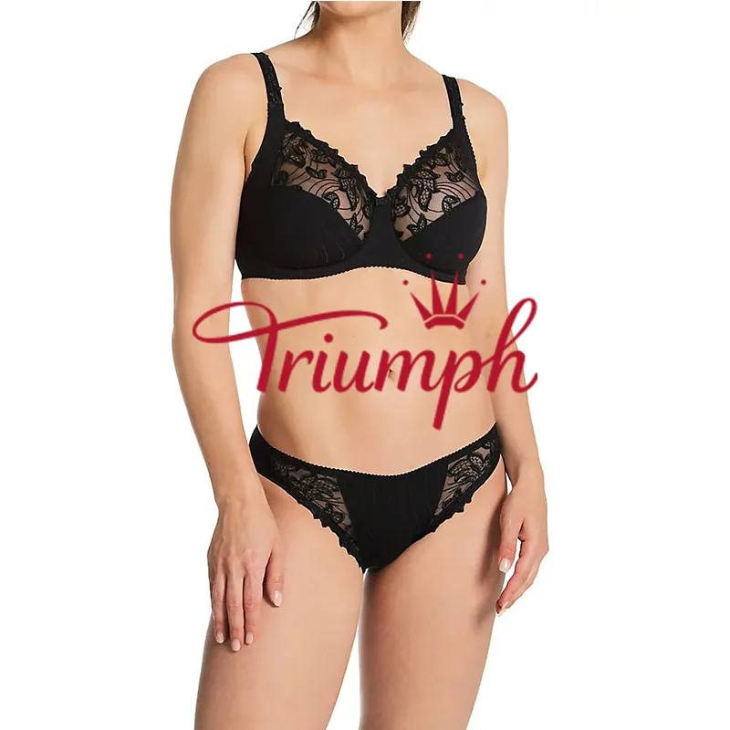 Triumph - 3 kusy.✨Pohodlná podprsenka s velkou velikostí vzadu
