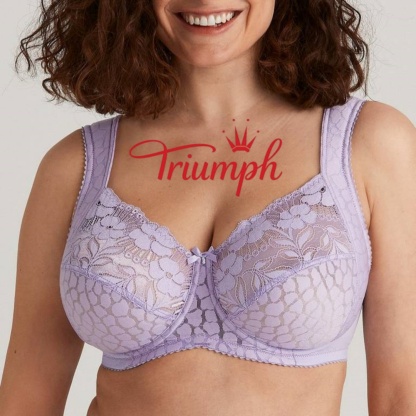 Triumph – [Koupit 1 a získat 2 zdarma] Velká módní elegantní krajková podprsenka