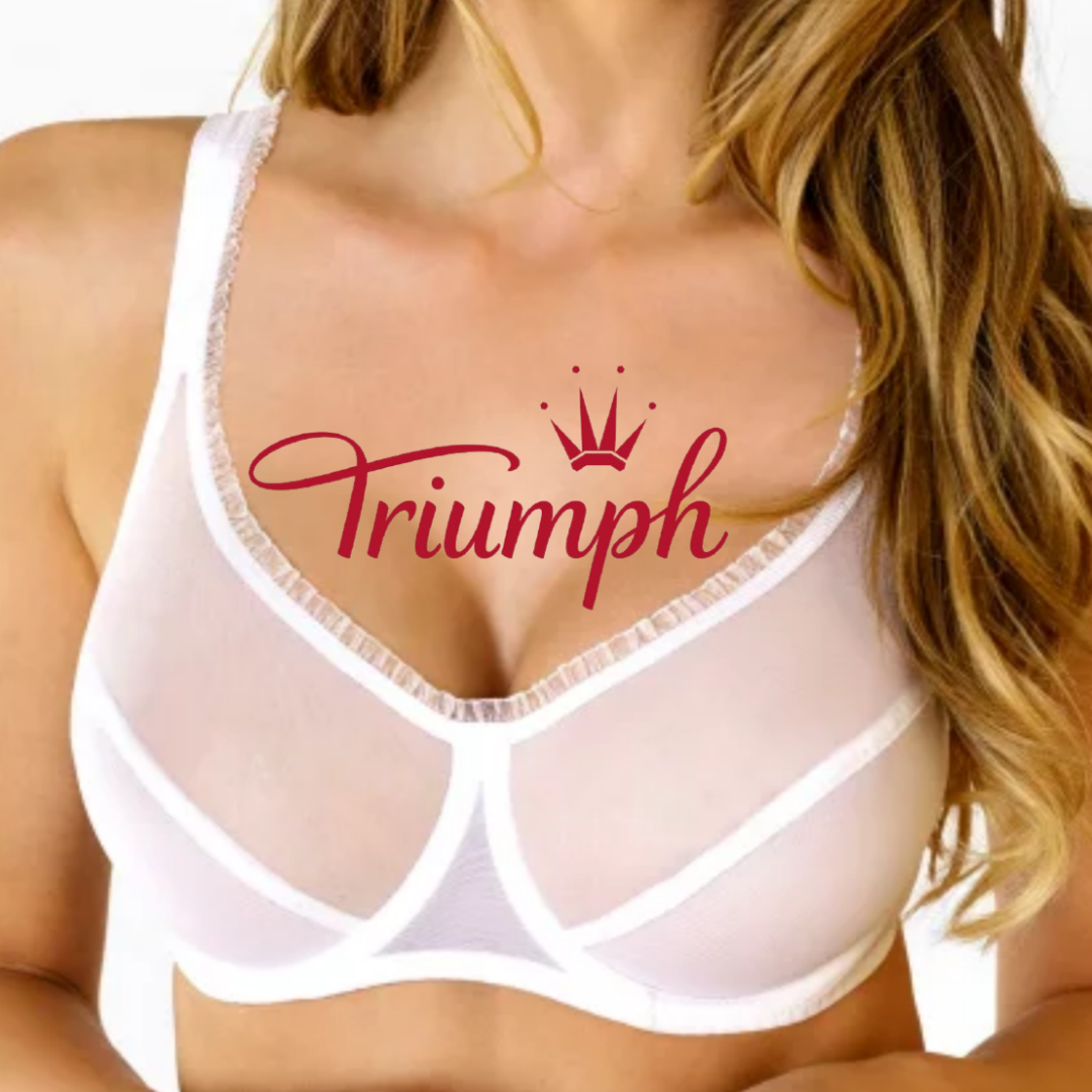 50%OFF Triumph (balení 3 ks)🌈Nová sexy síťovaná podprsenka