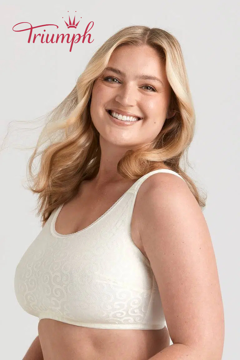 Triumph® 3 ks💖50% sleva✨Podprsenka Curly Relax [65A-120H]
