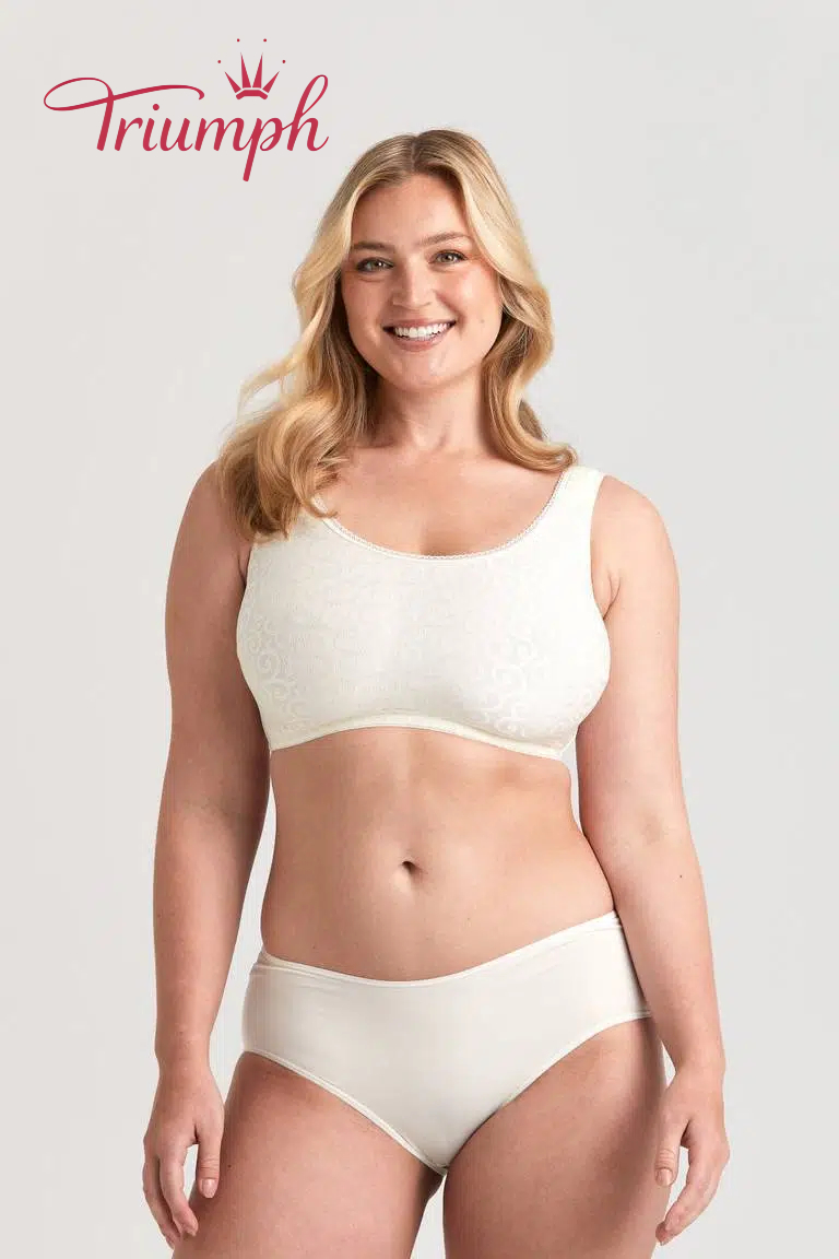 Triumph® 3 ks💖50% sleva✨Podprsenka Curly Relax [65A-120H]