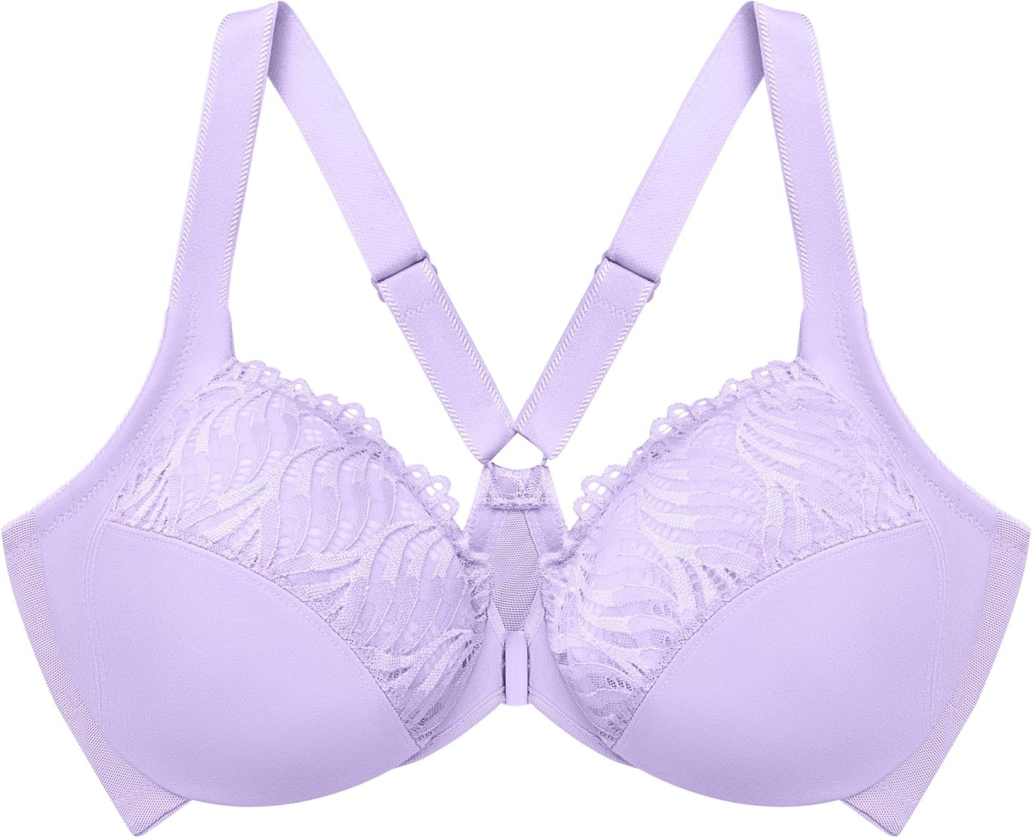 Triumph💥Women's Plus Size Front-close T-back Wonderwire Underwire-Kupte 1 a získáte 2 zdarma