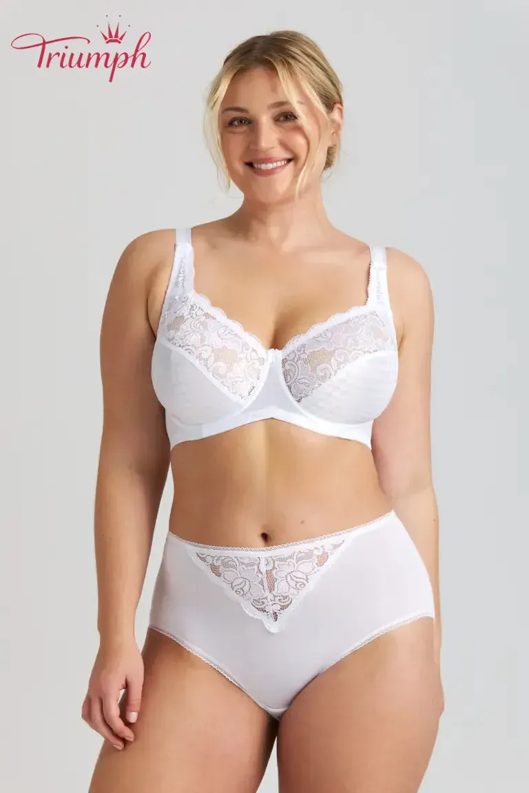 Triumph - Sada 3 kusů😍2026 Nová, nejprodávanější bavlněná podprsenka