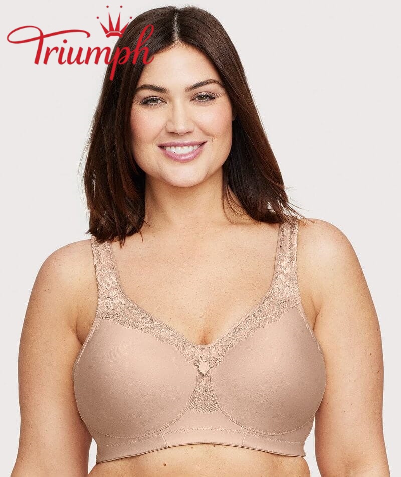 Triumph - 3 kusy. 💞Bezešvá, bezdrátová podprsenka pro každý den