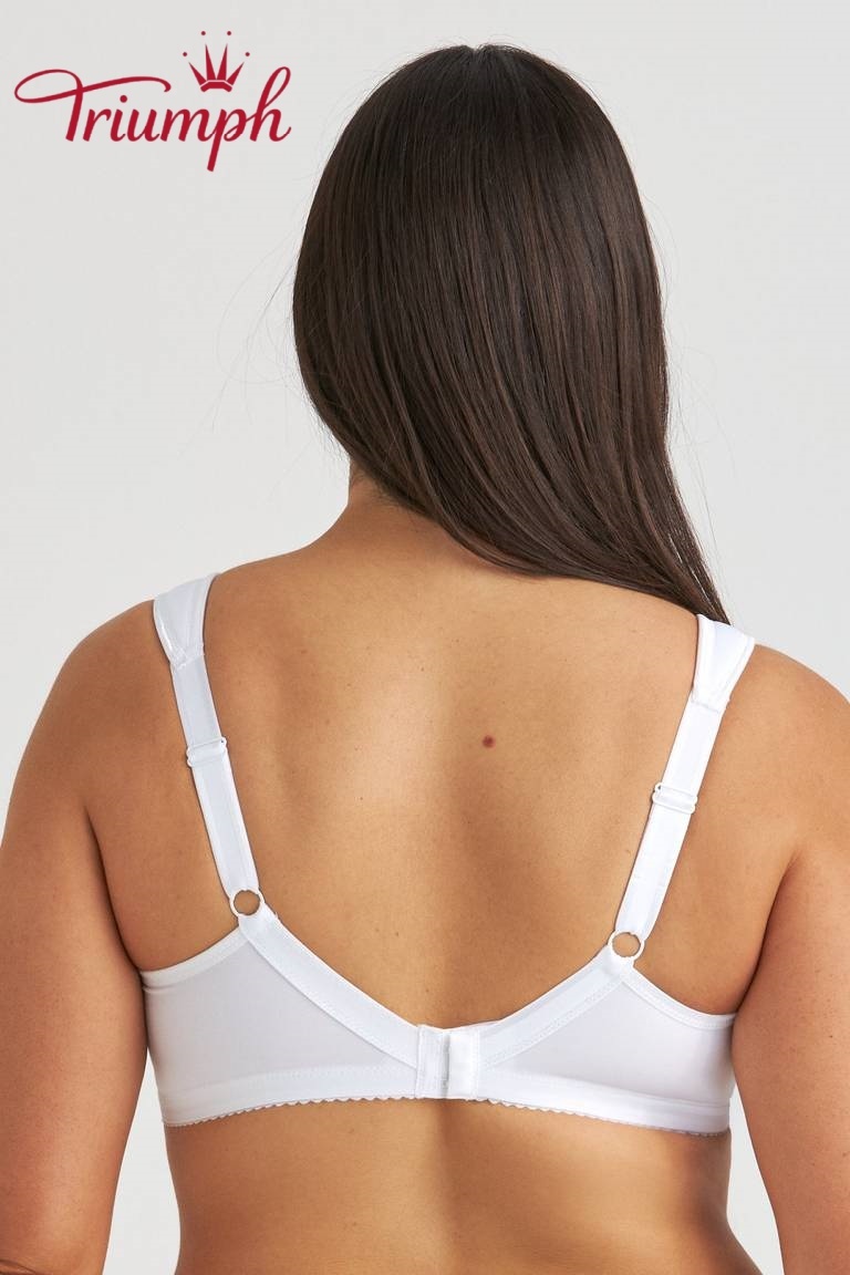 Triumph® 3 kusy 💖 sleva 50 % ✨ Novinka 2026 Polotuhá krajková vyšívaná podprsenka pro větší velikosti [65A-120H]