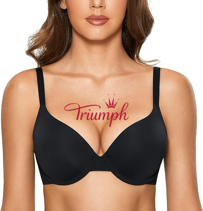 TRIUMPH - (3 ks) Pohodlná push-up podprsenka